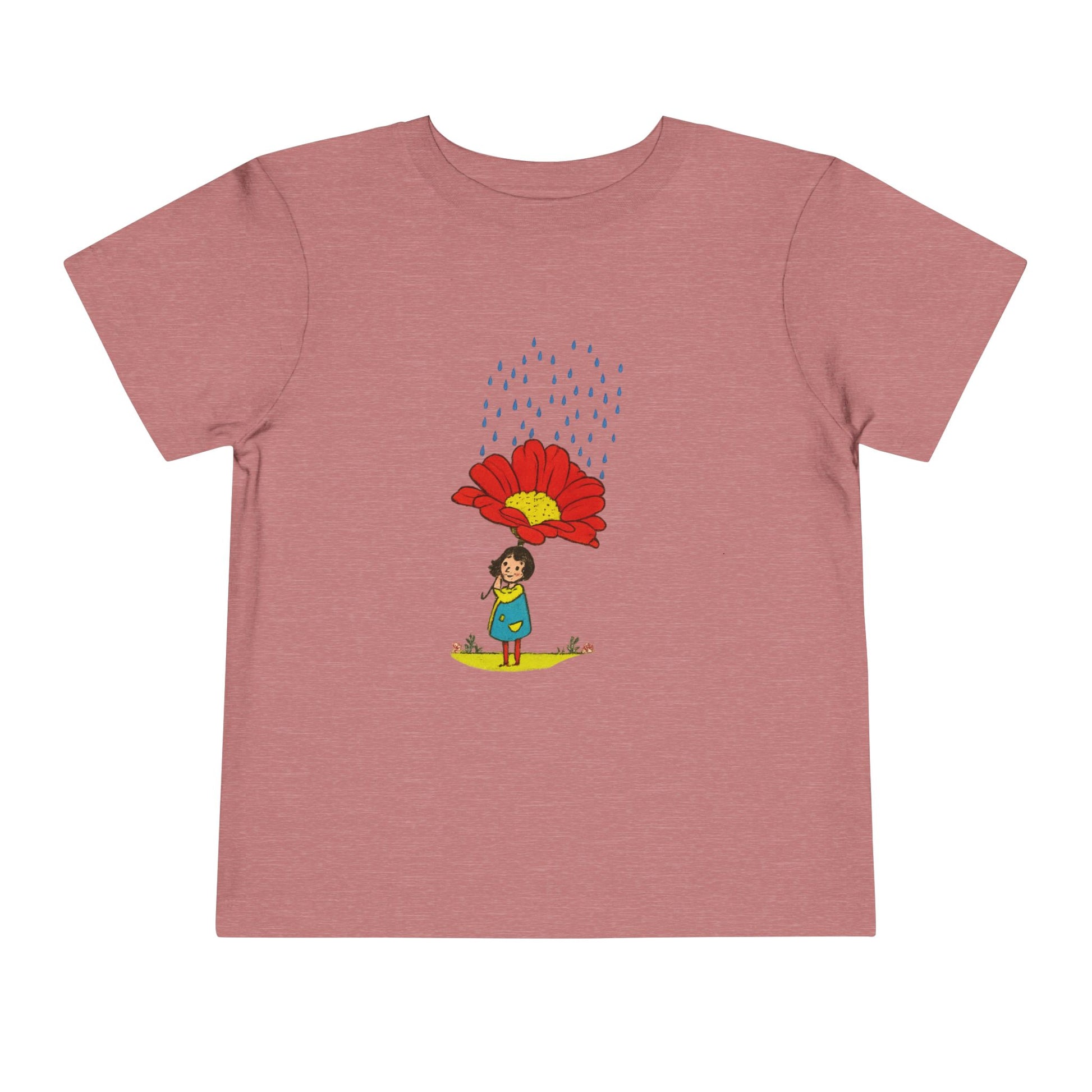 “Flower Umbrella” Toddler Tee image 0