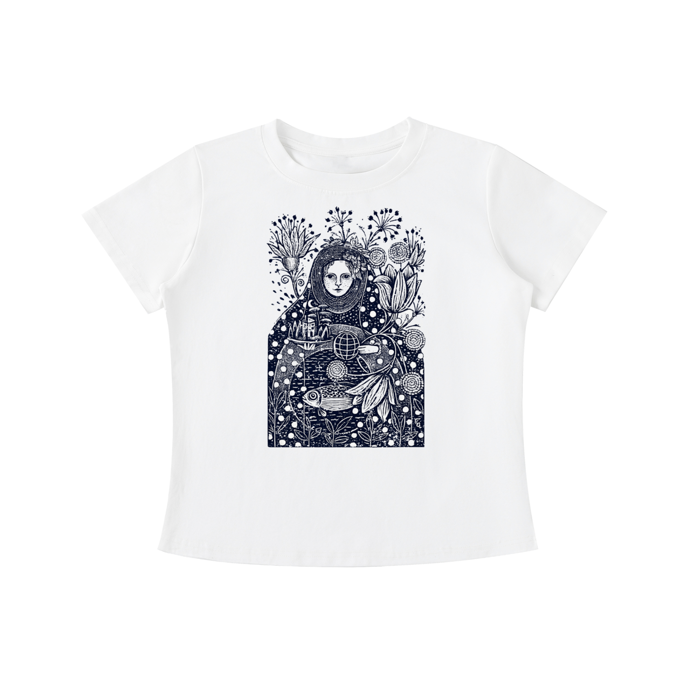 Celestial Garden Portrait Graphic Tee
