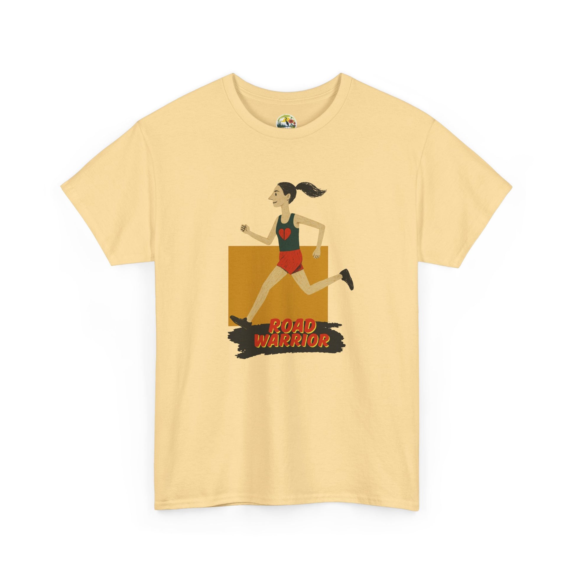 Female "Road Warrior" Unisex Heavy Cotton Tee image 7