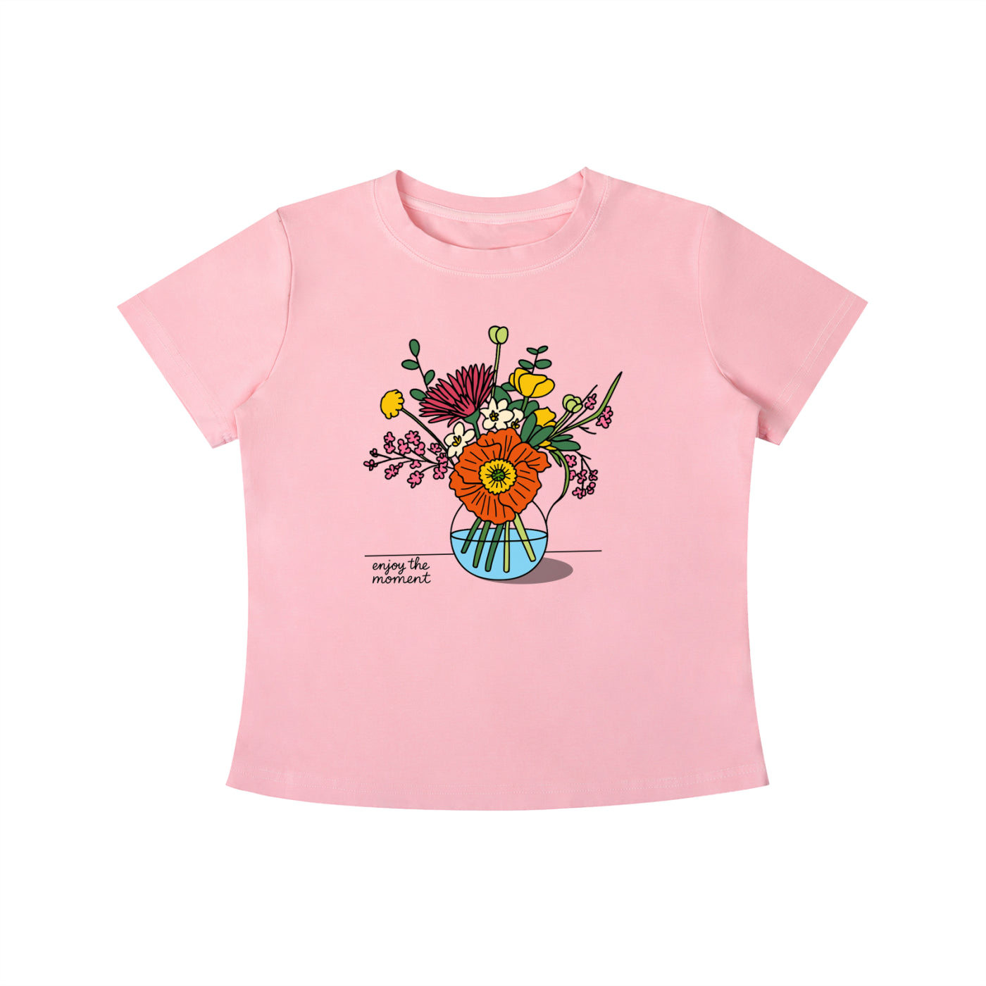 Enjoy the Moment Floral Tee