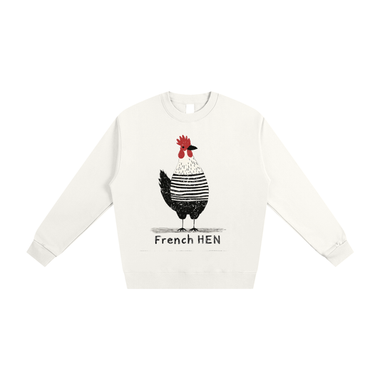 French Hen - Heavyweight Essential Sweatshirt