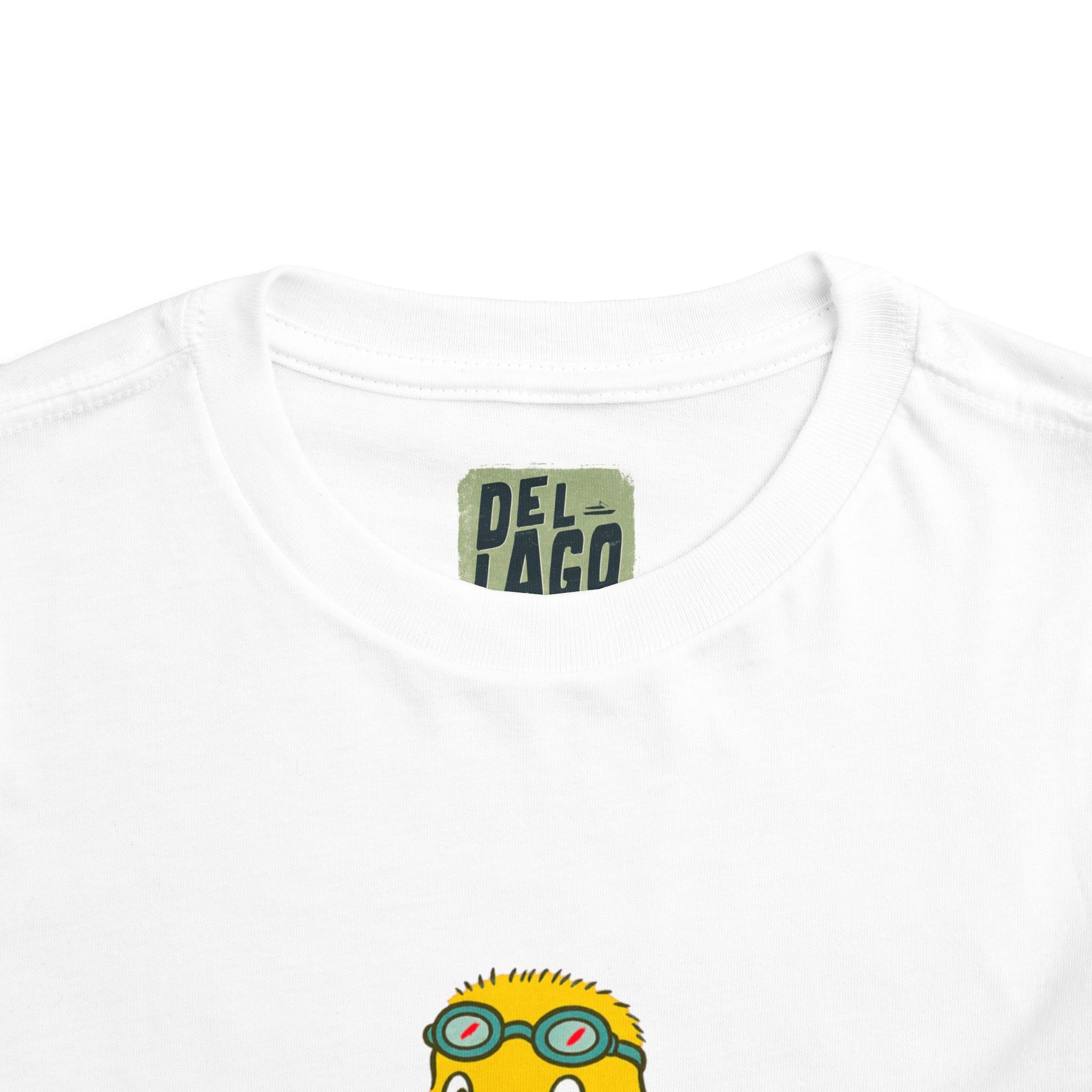 Duck with a floaty and goggles image 1