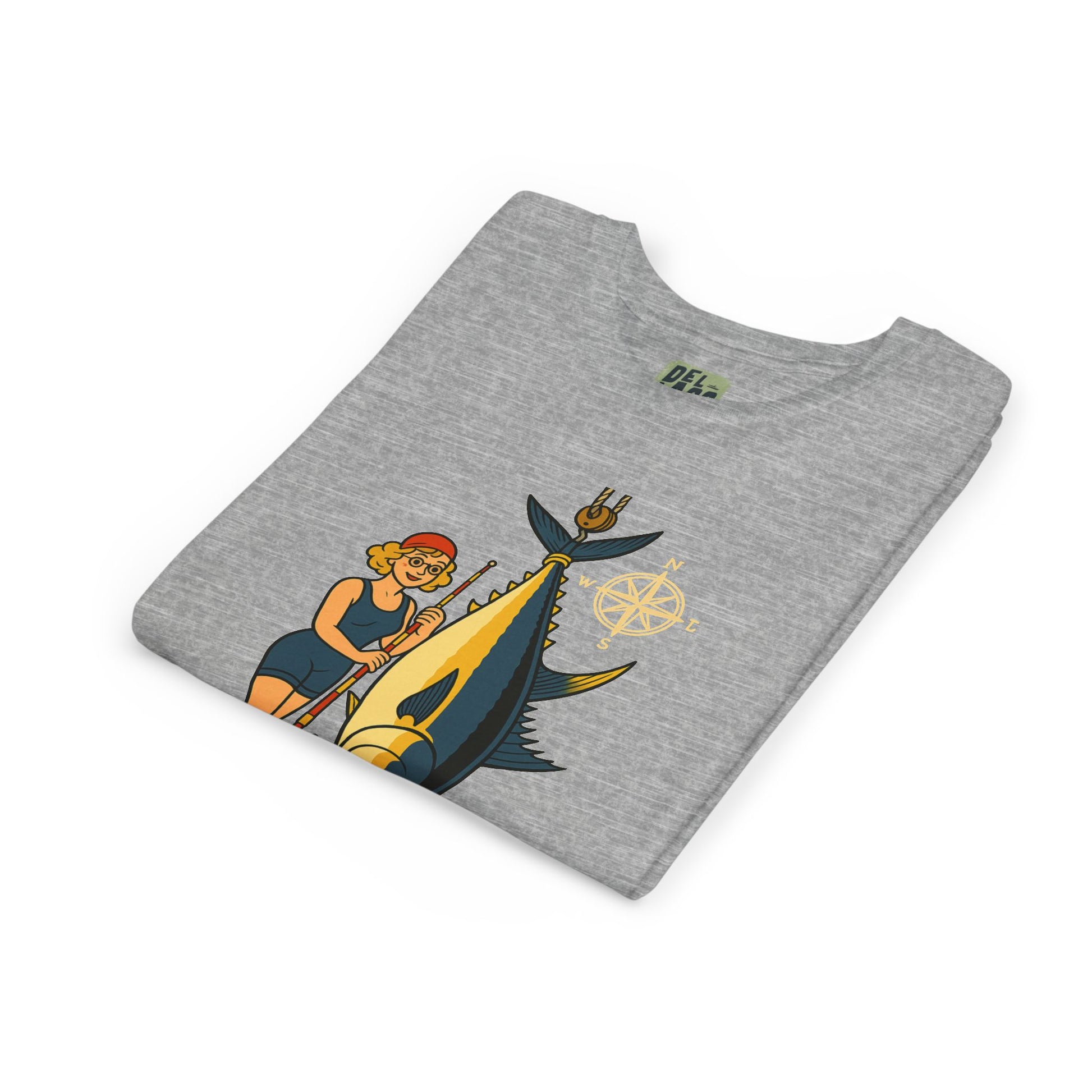 Vintage Fishing Girl  image 1