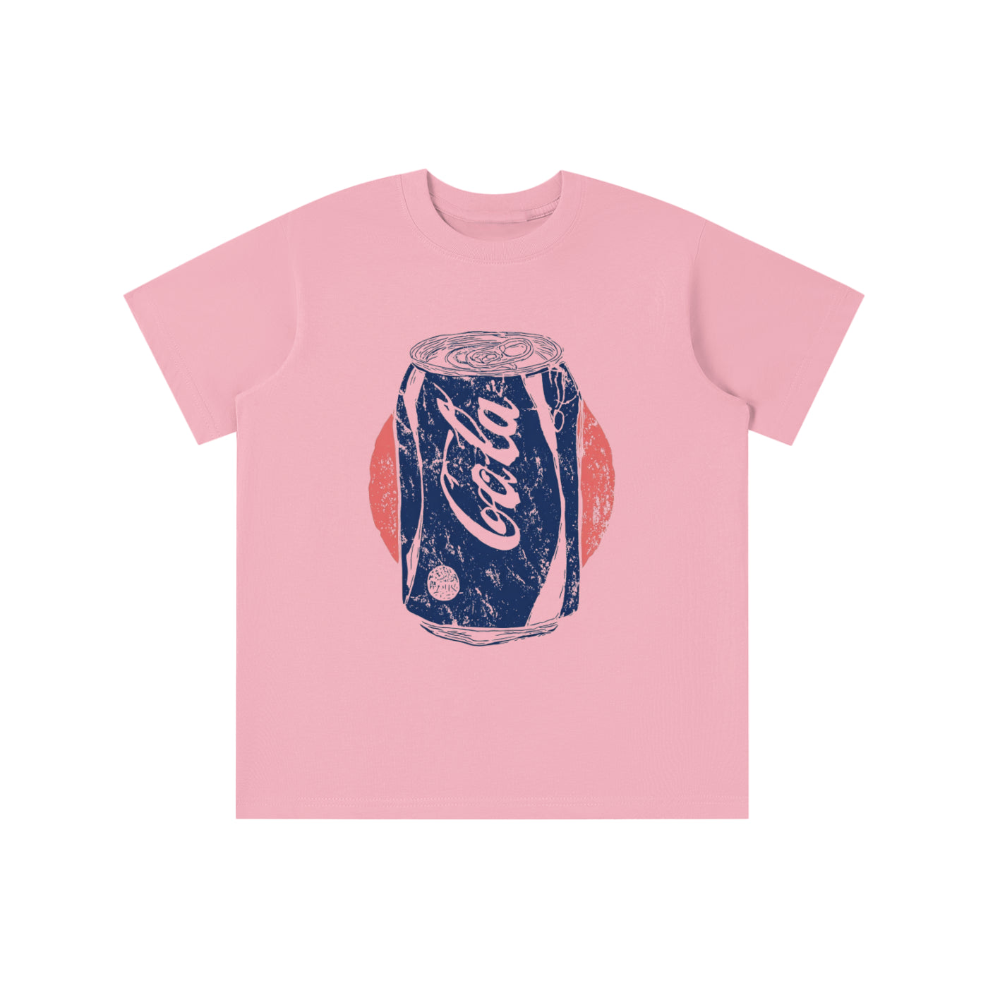 Vintage Cola Can graphic t-shirt featuring retro soda artwork inspired by nostalgic Americana and classic advertising.