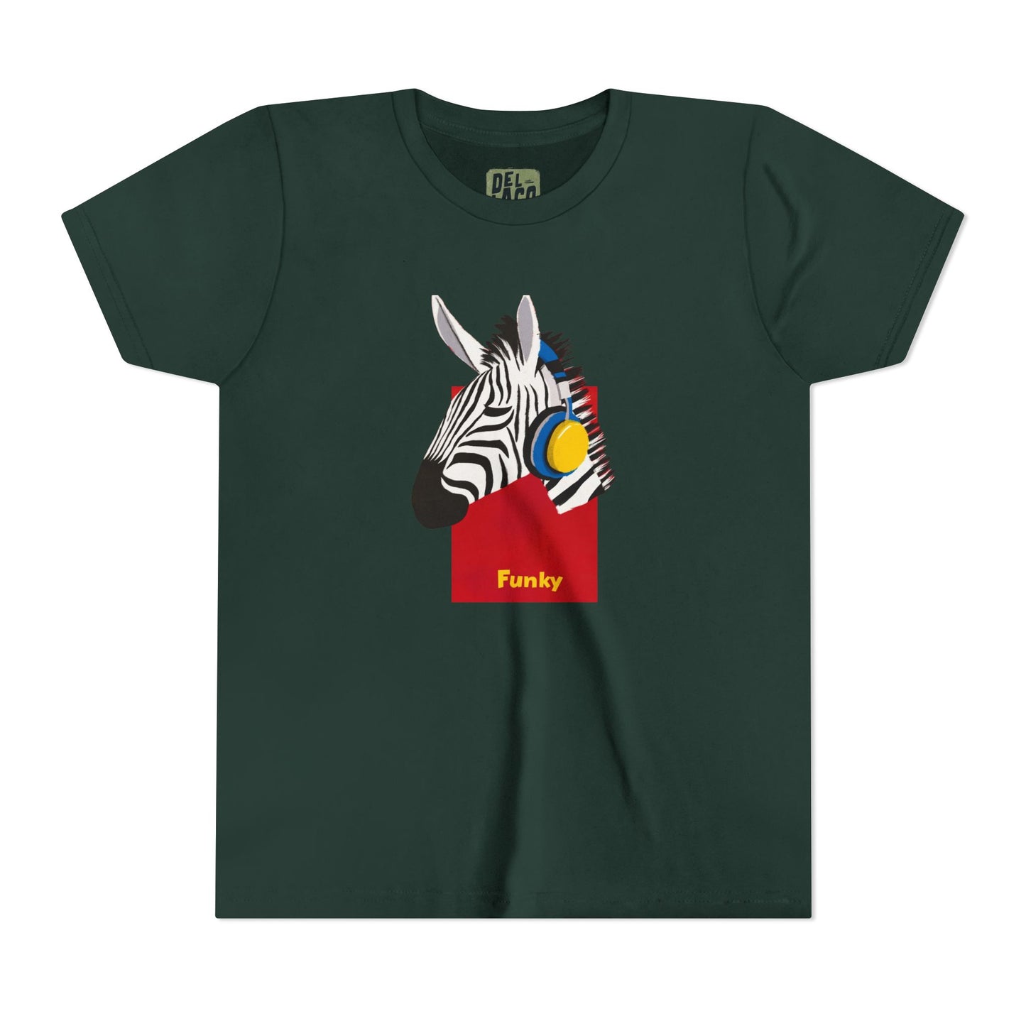 Funky Zebra Youth T-Shirt  image 11