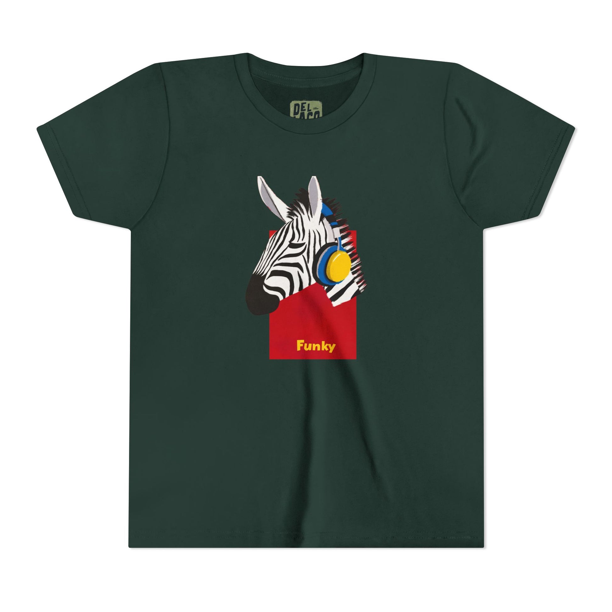 Funky Zebra Youth T-Shirt  image 11