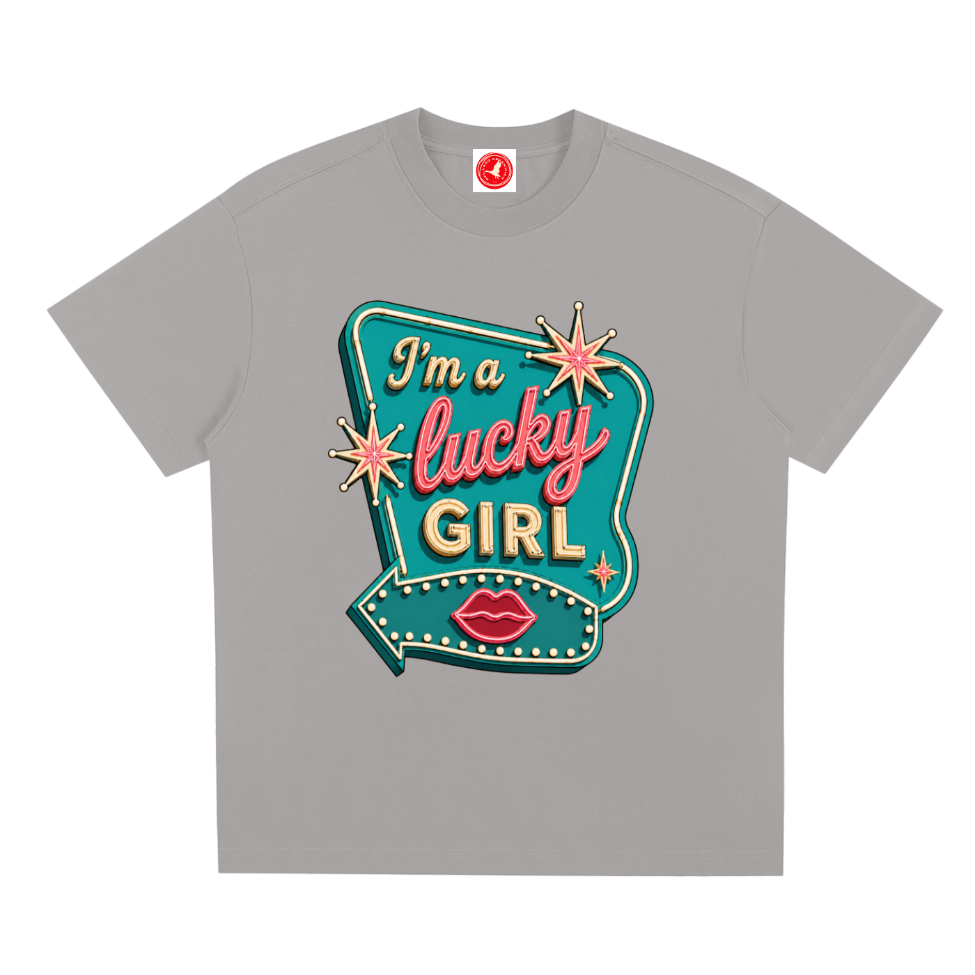 Lucky Girl Oversized  Sonora Tee