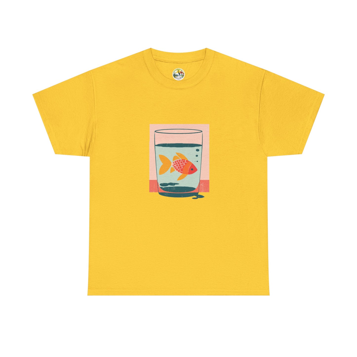 Colorful Goldfish Unisex T-Shirt image 11