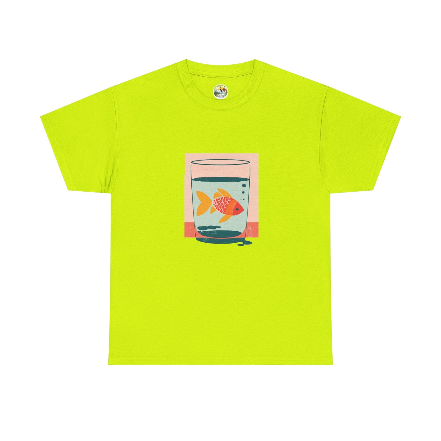 Colorful Goldfish Unisex T-Shirt image 12