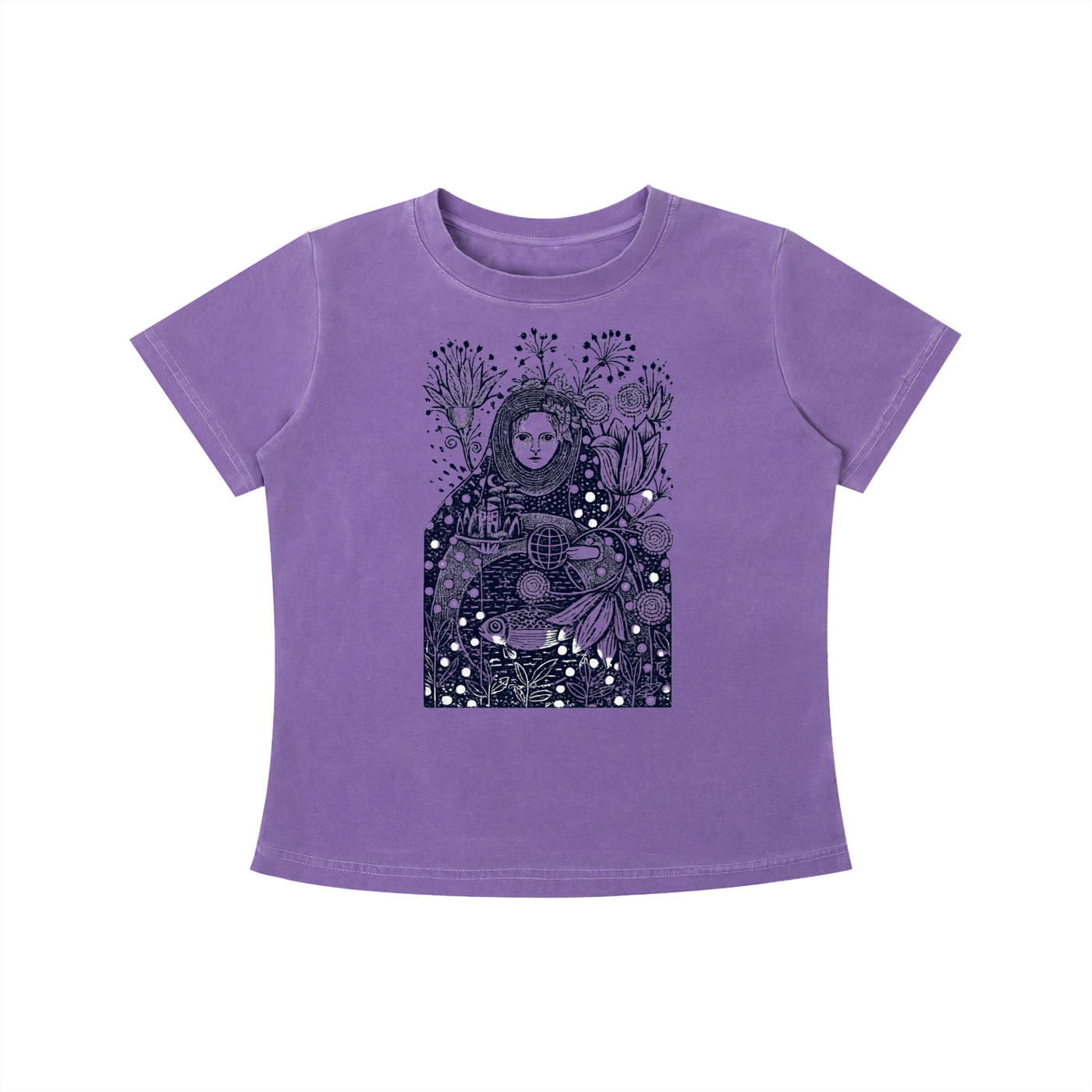 Celestial Garden Portrait Graphic Tee