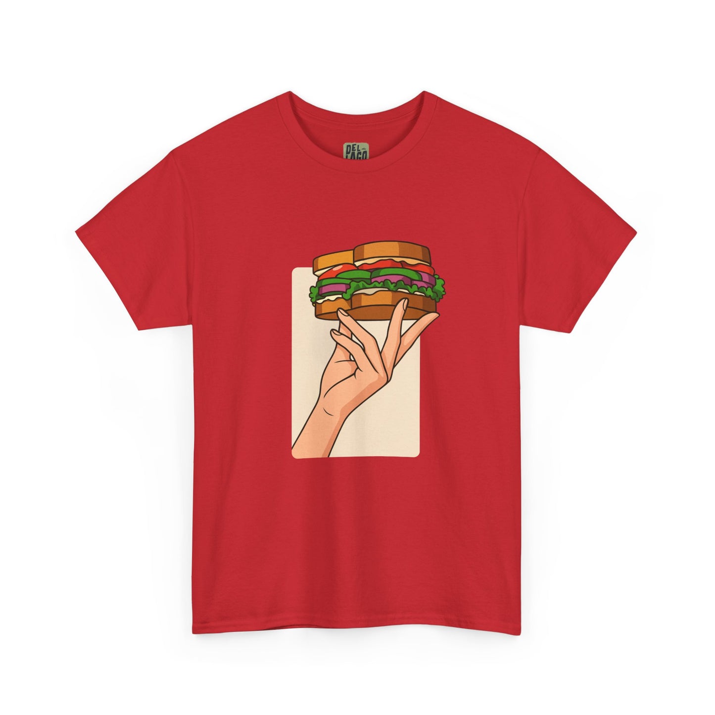 Hand-Illustrated Burger Tee image 11