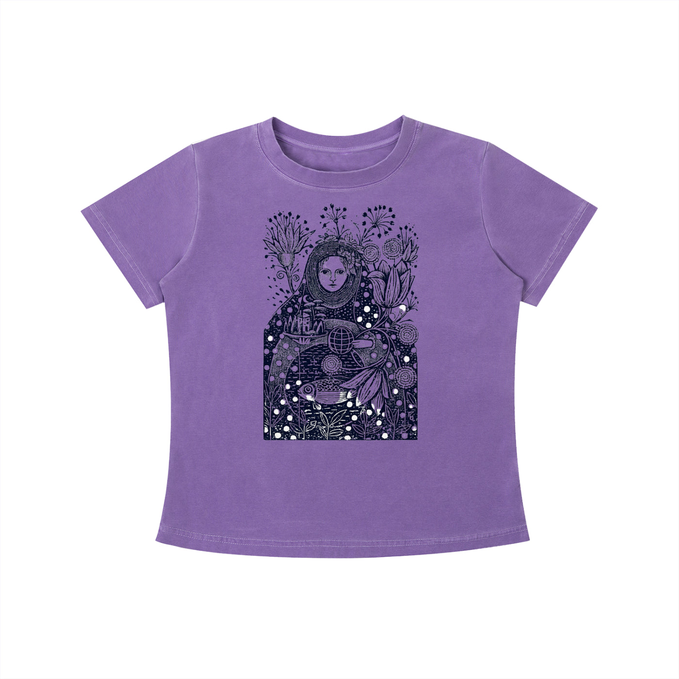 Celestial Garden Portrait Graphic Tee