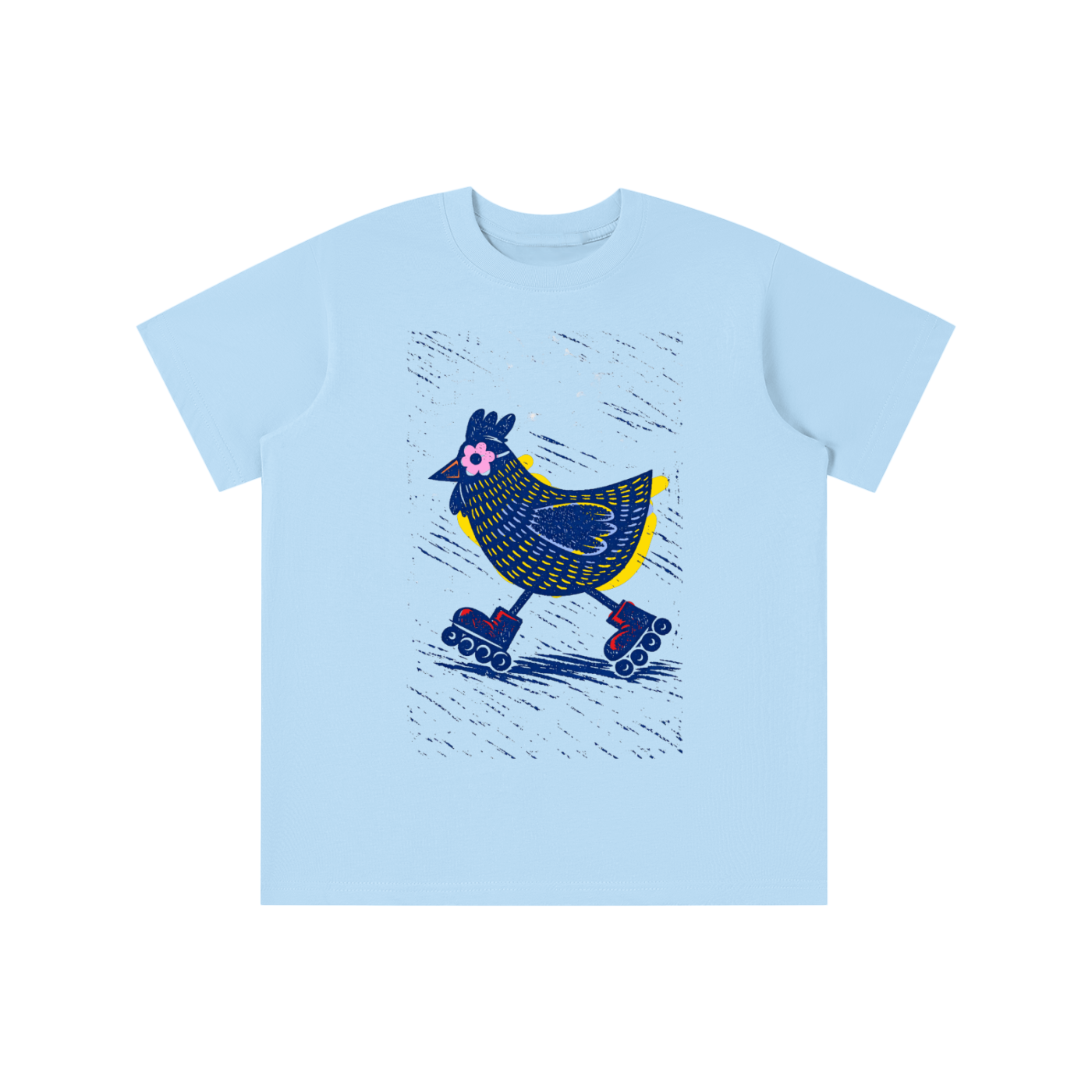 Roller Skating Chicken
