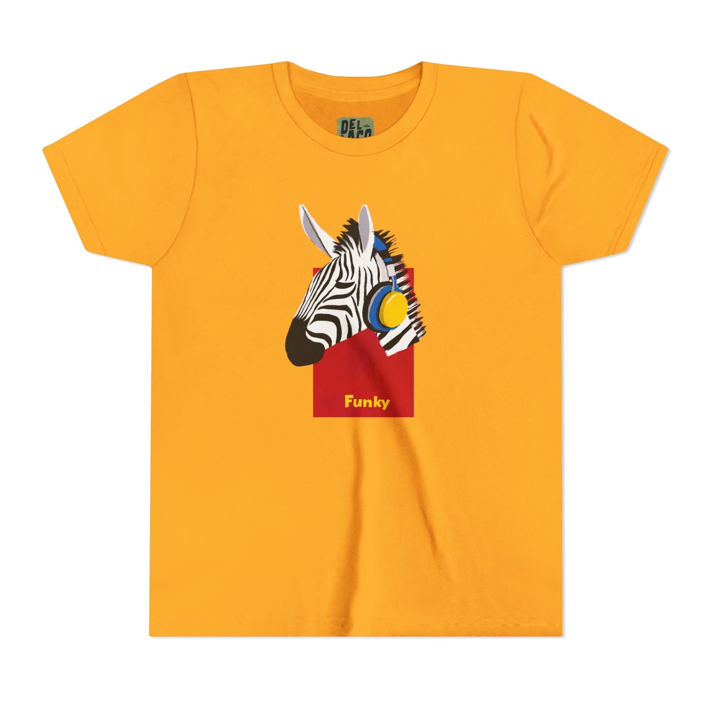 Funky Zebra Youth T-Shirt  image 2