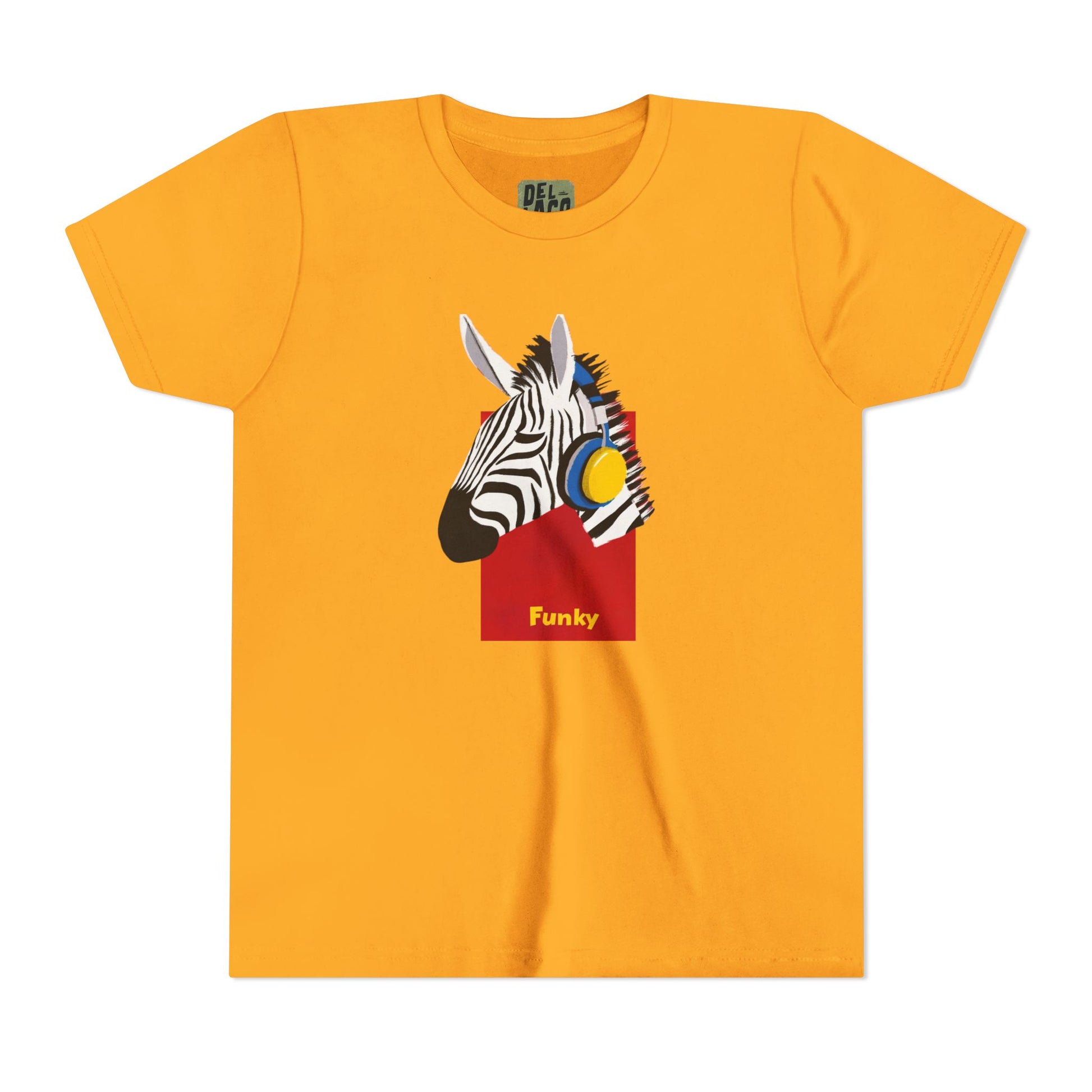 Funky Zebra Youth T-Shirt  image 2