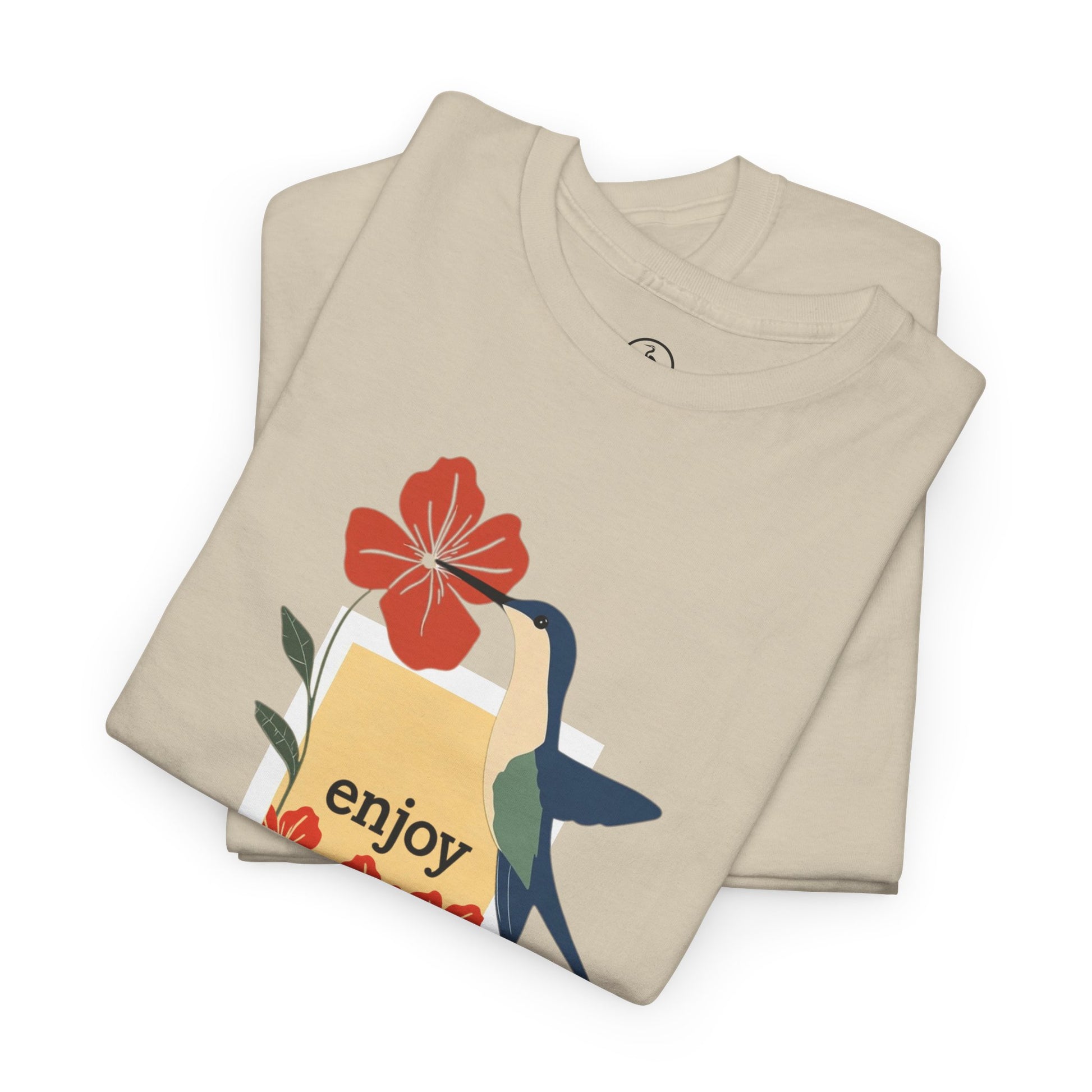 Vintage Floral Hummingbird image 1