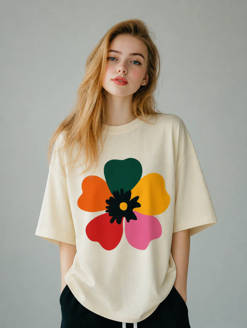 Colorful Retro bloom