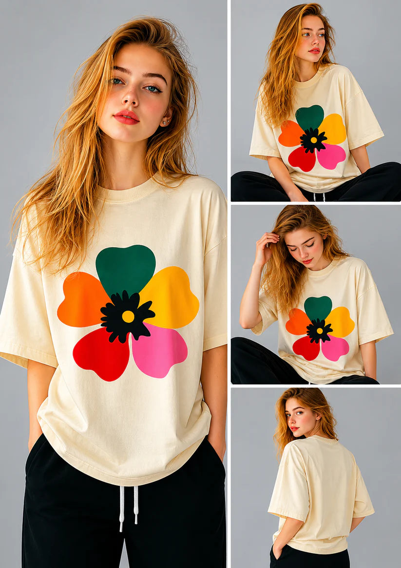 Colorful Retro bloom