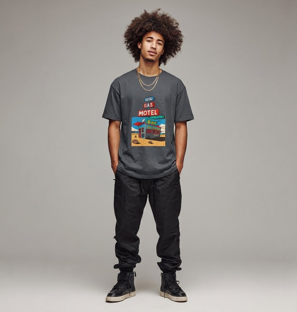 Roadside Motel Teen T-Shirt | Retro Travel Night Tee