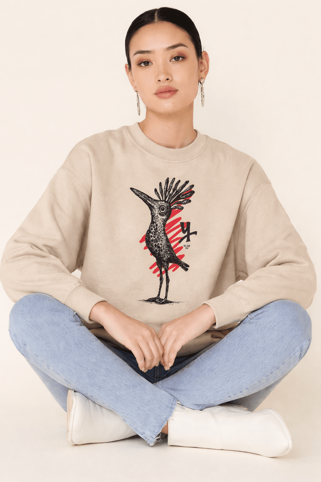 Del Lago Greenwich Hoopoe Fear Sweatshirt
