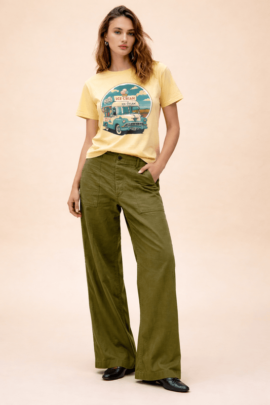 Ice Cream Truck Teen T-Shirt Del Lago Greenwich