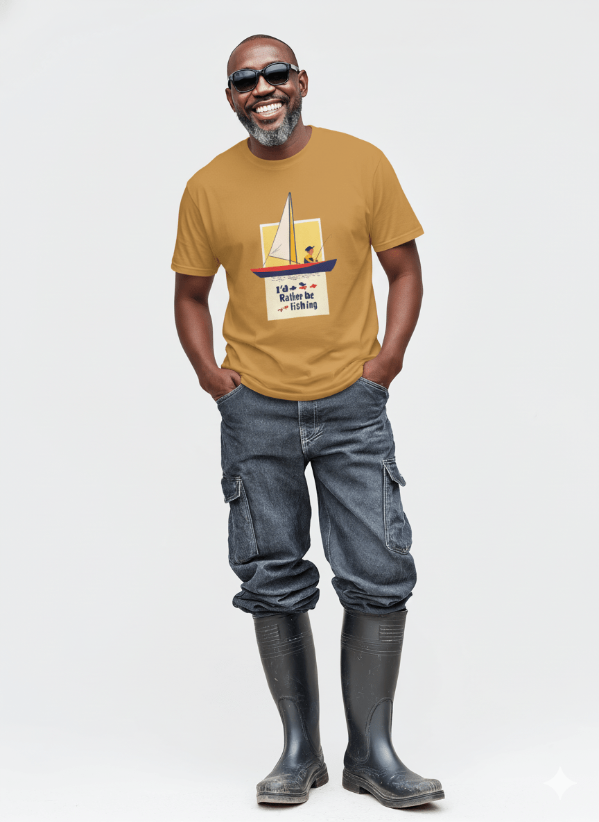 I’d Rather Be Fishing T-Shirt