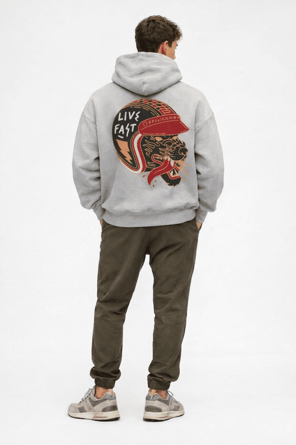 Live Fast Tiger Hoodie - Del Lago Greenwich