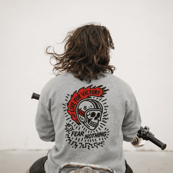 Live for Victory Crewneck Sweatshirt Del Lago Greenwich