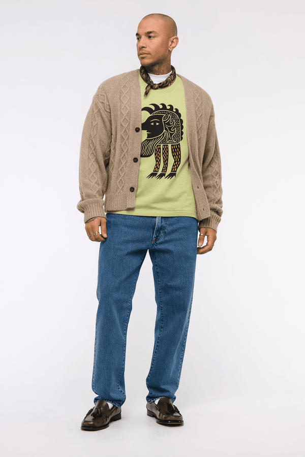 Mythic Guardian Tee – Ancient Warrior Graphic