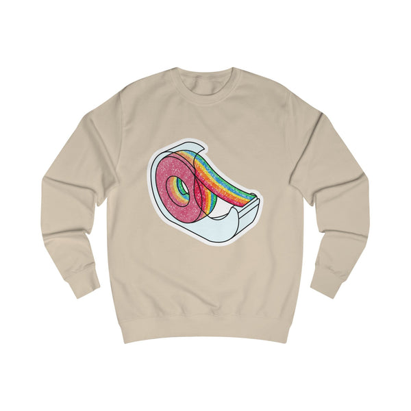 Rainbow Tape Dispenser Graphic Sweatshirt