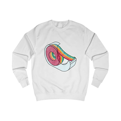 Rainbow Tape Dispenser Graphic Sweatshirt