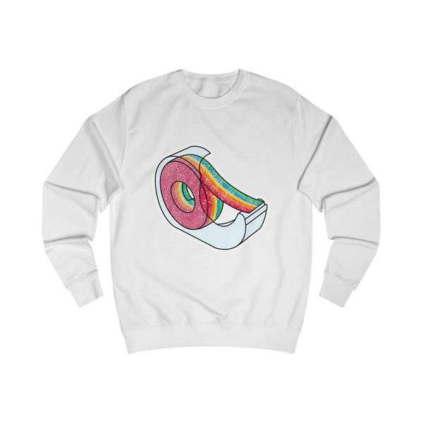 Rainbow Tape Dispenser Graphic Sweatshirt