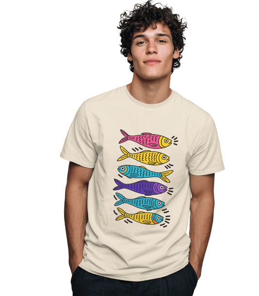 Colorful Fish Teen T-Shirt