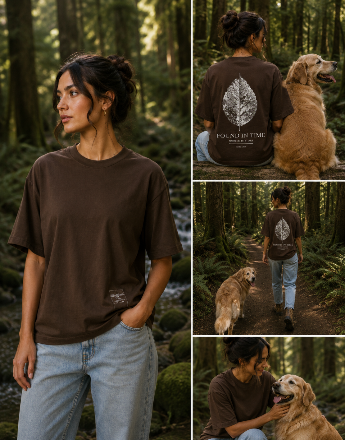 Found In Time Tee Boyfriend – Sorona® Cotton Blend
