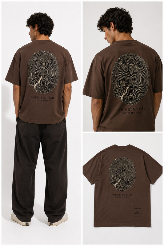 Found In Time Tee – Sorona® Cotton Blend