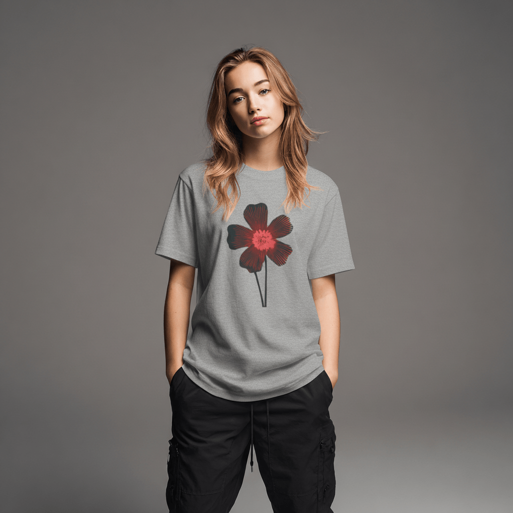 Spring Floral Youth T-Shirt | Colorful Teen Graphic Tee