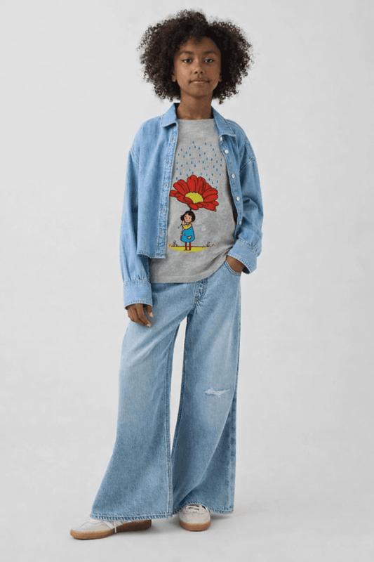 Rain Bloom Long Sleeve Tee | Del Lago Greenwich