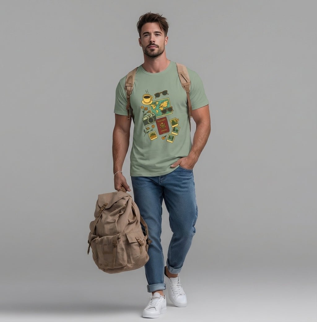 Travel Stack Teen T-Shirt | Adventure Essentials Tee